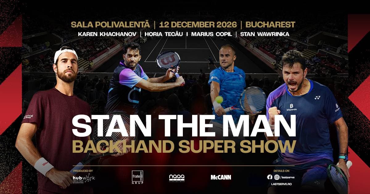 Bilete STAN THE MAN BACKHAND SUPER SHOW