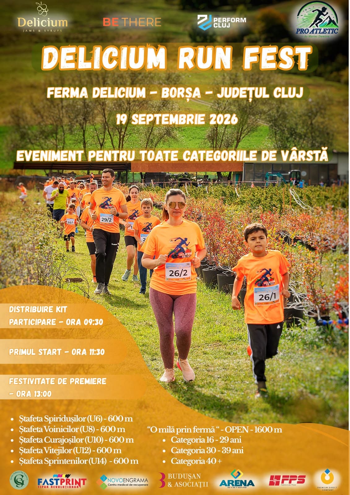 Delicium RUN Fest 2026 - Descriere, locație, curse, trasee și hărți…