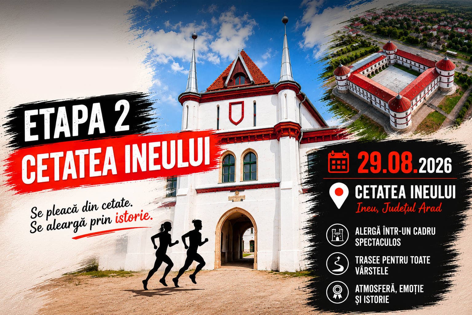 Crosul Cetăților - Etapa 2: Cetatea Ineului 2026 - Descriere,… | RunMap.ro
