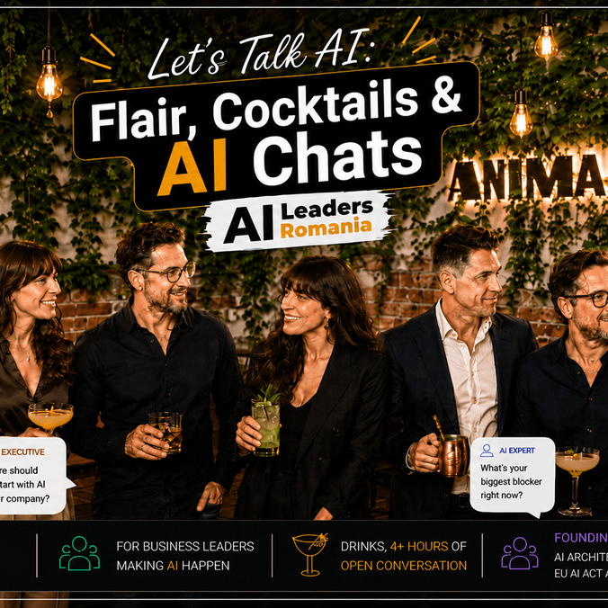 Let’s Talk AI: Flair, Cocktails & AI Chats! #3