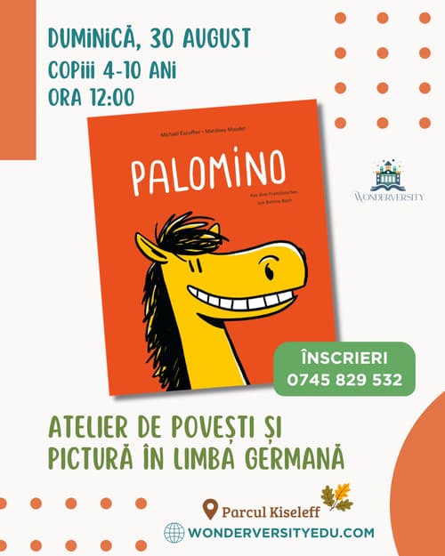 Atelier de povești și pictură în germană (4-10 ani)