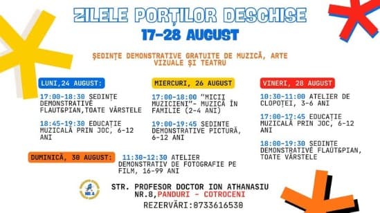 Atelier demonstrativ de fotografie și film