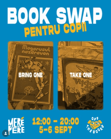 Atelier de creație & Book Swap pentru copii