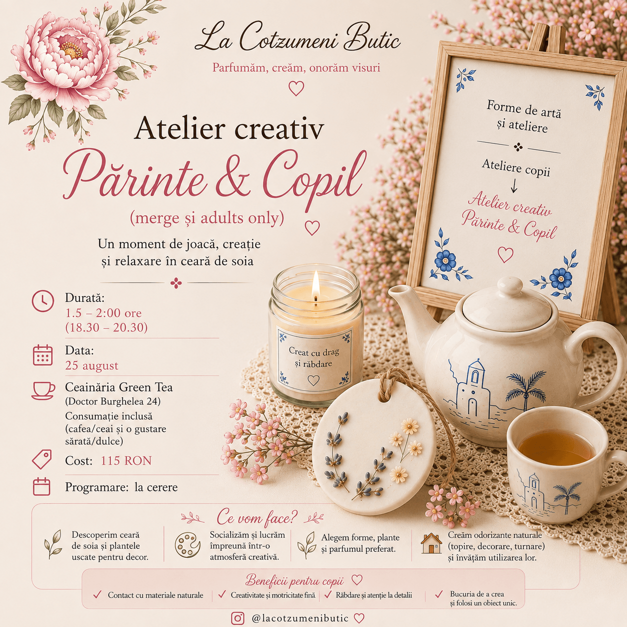 Atelier creativ Părinte & Copil