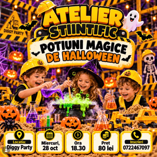Poțiuni magice de Halloween