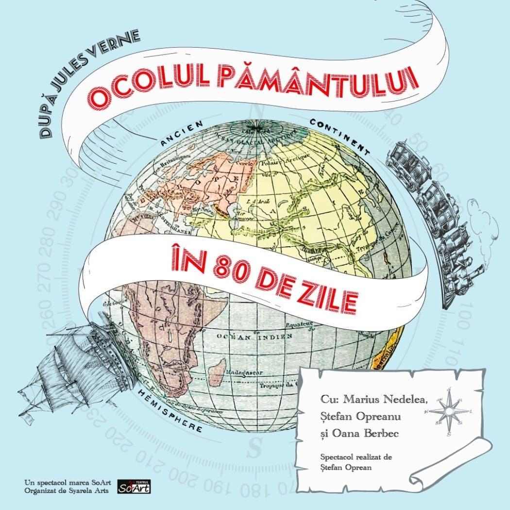 Ocolul pamantului in 80 zile - 19 iul 2026