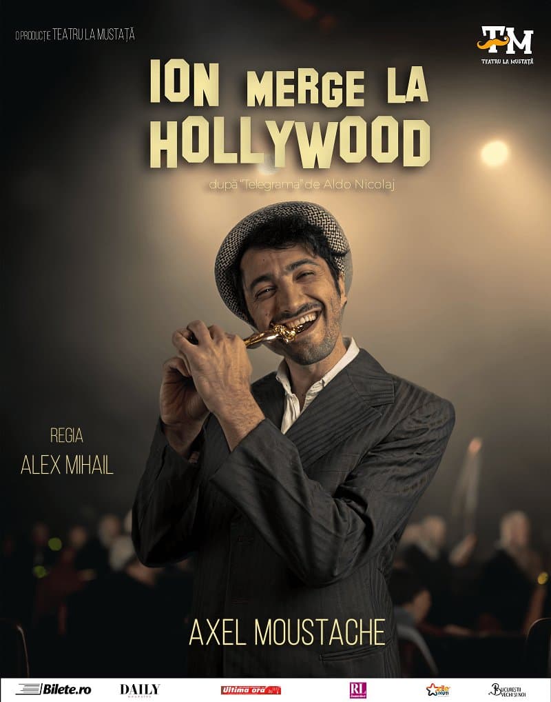 Ion merge la Hollywood - Teatru la mustață - 06 aug 2026