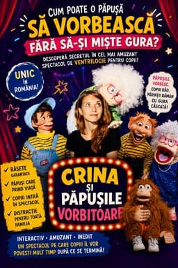 Crina si papusile vorbitoare - 02 aug 2026