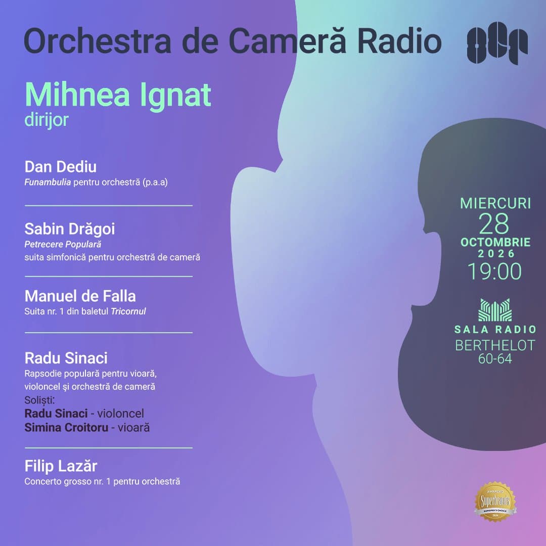 Mihnea Ignat - ORCHESTRA DE CAMERA RADIO - 28 oct 2026
