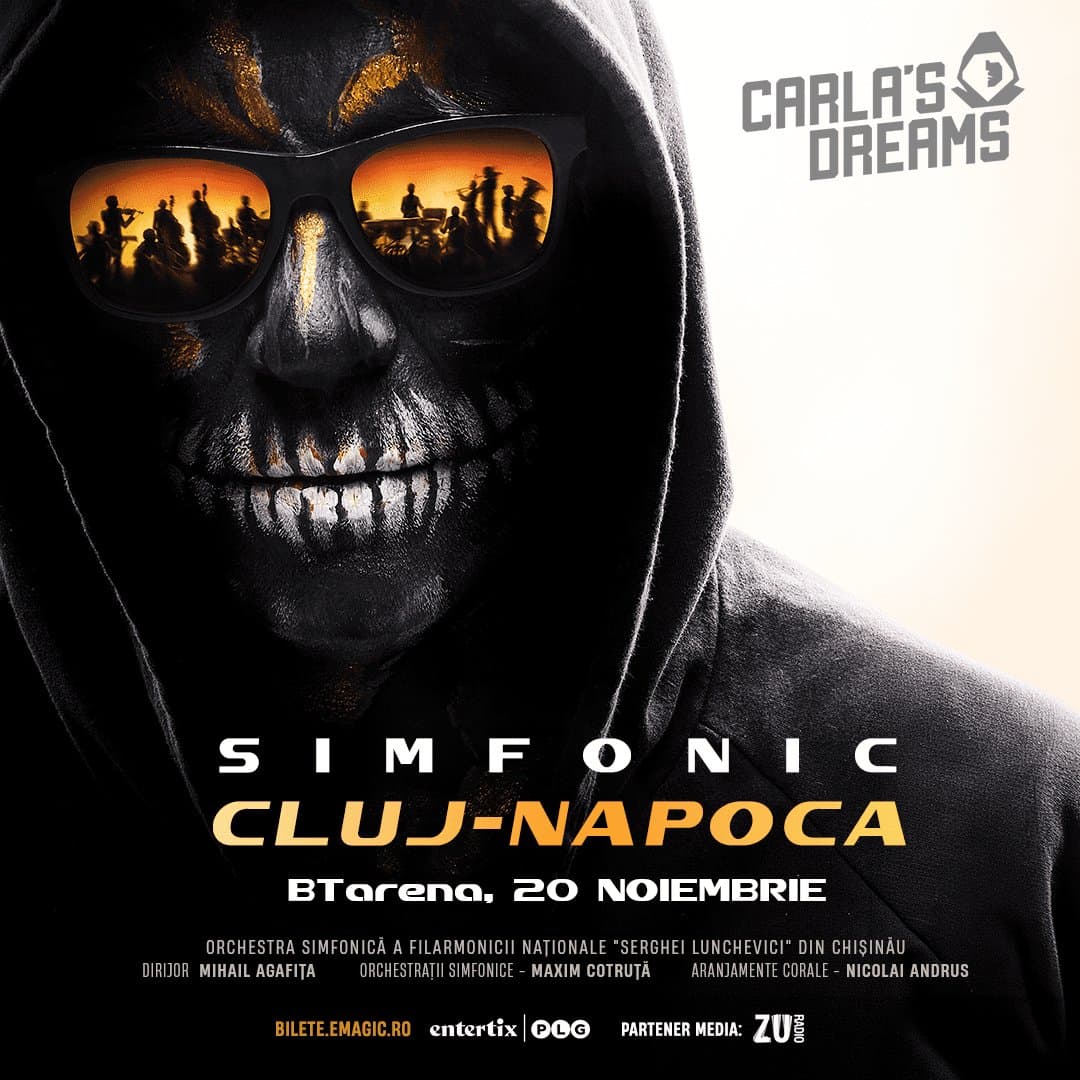 Carla's Dreams SIMFONIC la BTarena Cluj-Napoca - 20 nov 2026