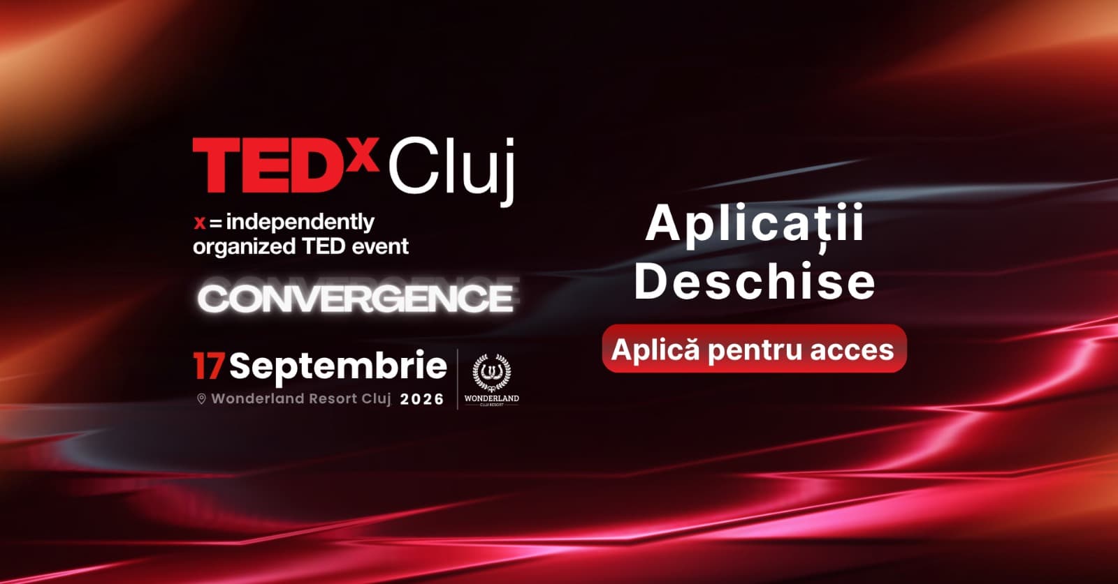 TEDxCluj 2026 – Convergence