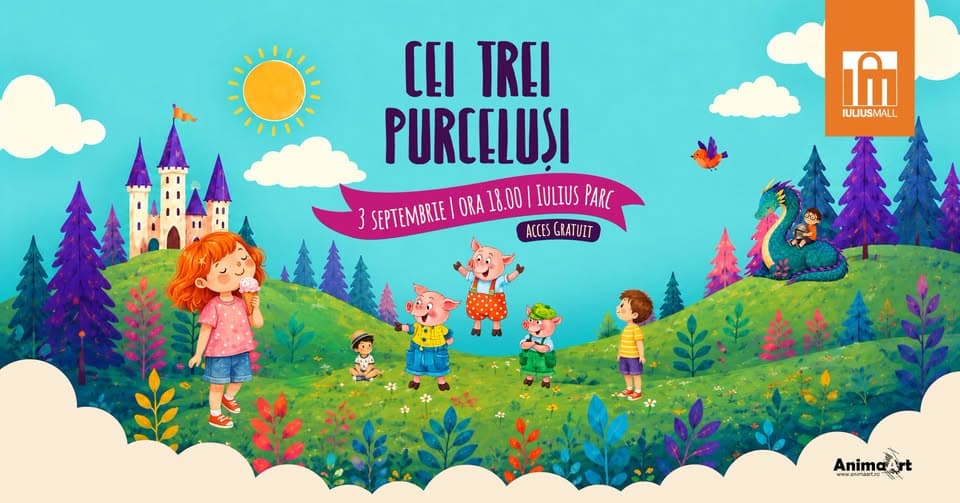 Kids Thursdays – Cei Trei Purceluși