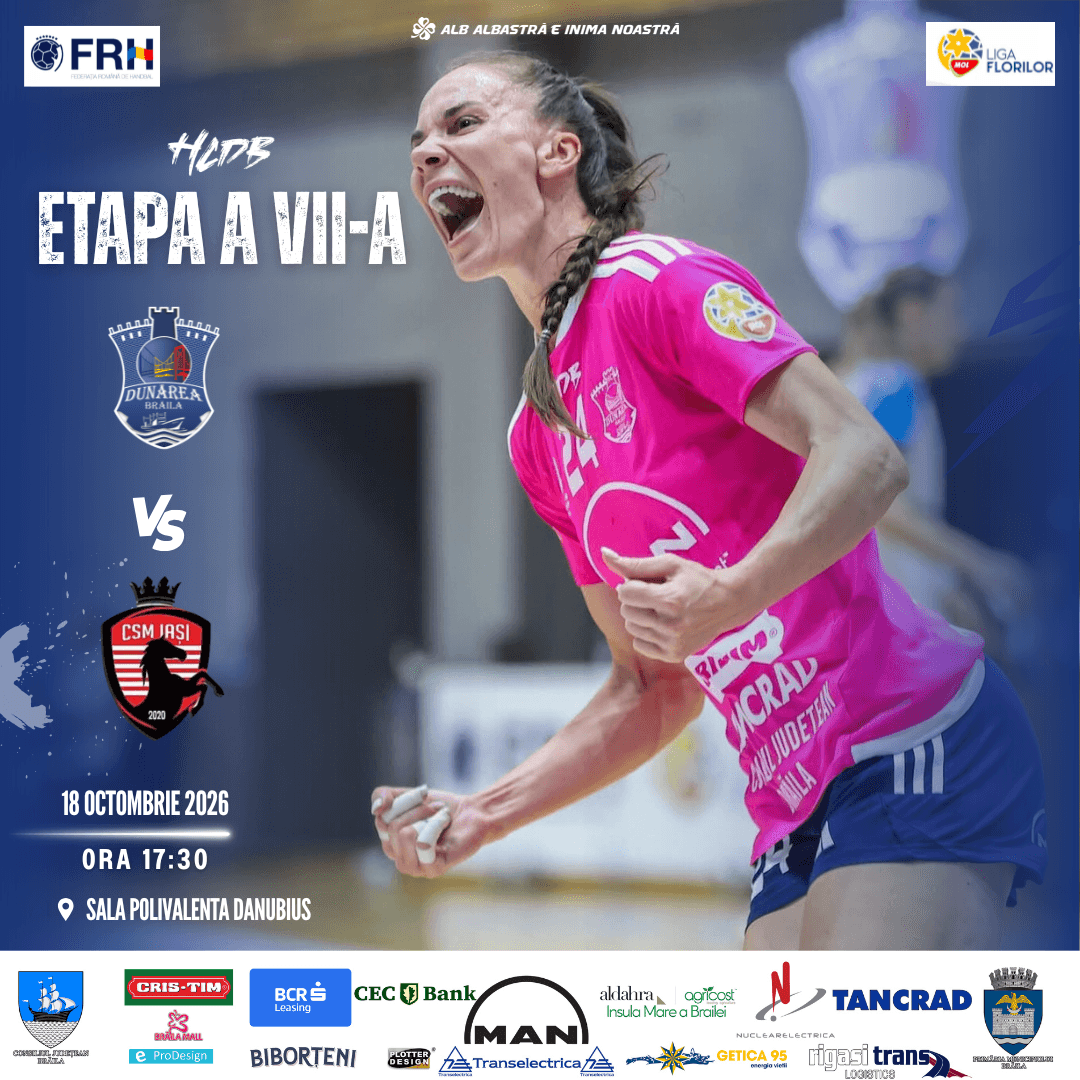 HC DUNĂREA BRĂILA - CSM IASI - HANDBAL FEMININ
