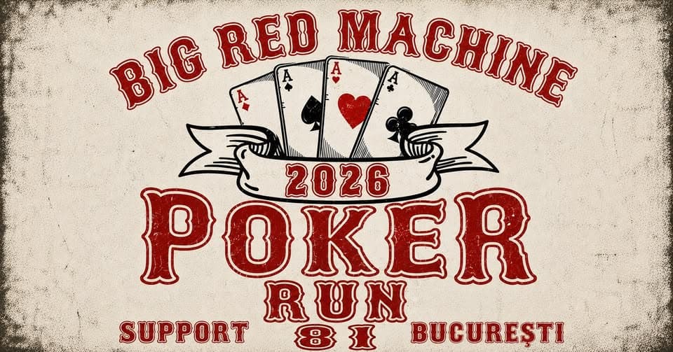 Poker Run - Big Red Machine