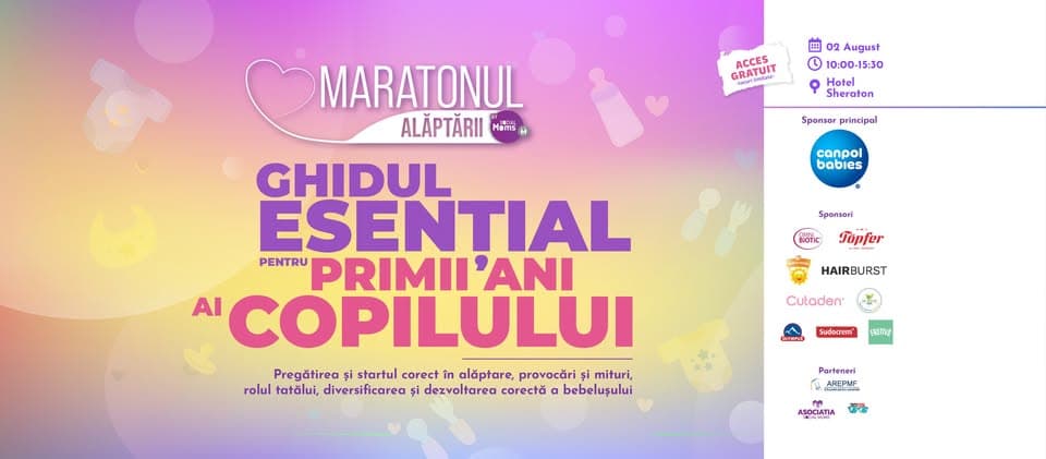 Maratonul Alăptării - Ghidul esențial pentru primii ani ai copilului