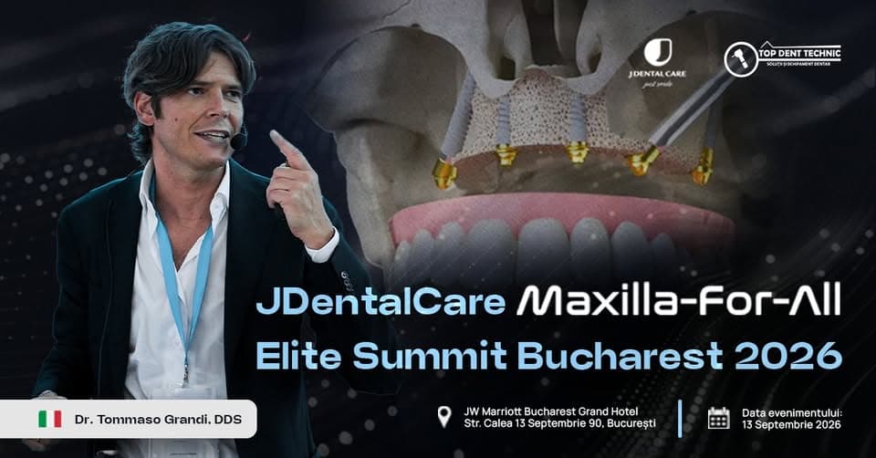 JDentalCare Maxilla-For-All® Elite Summit - Bucharest 2026