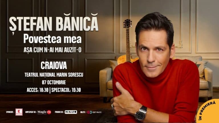 Ștefan Bănică – Povestea mea (În premieră) – CRAIOVA
