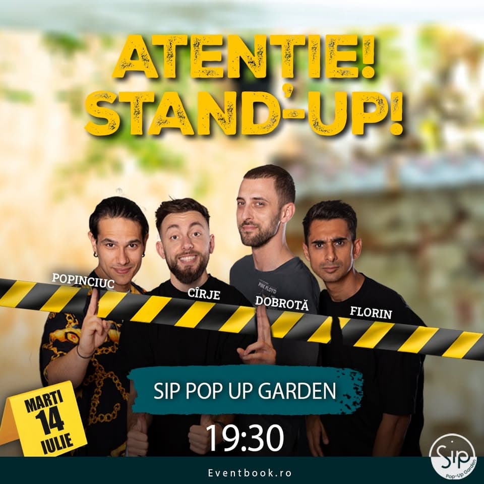 Stand-up la grădină
