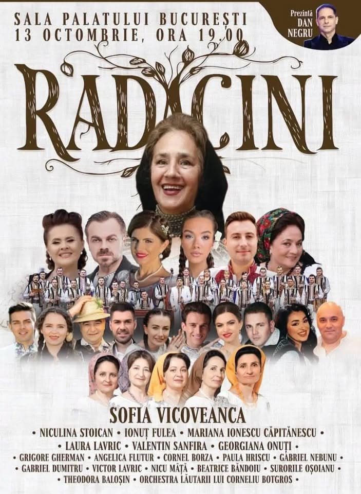 RADACINI - Sala Palatului Bucuresti