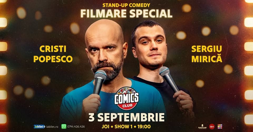 Filmare Special - Cristi Popesco & Sergiu Mirică la Comics