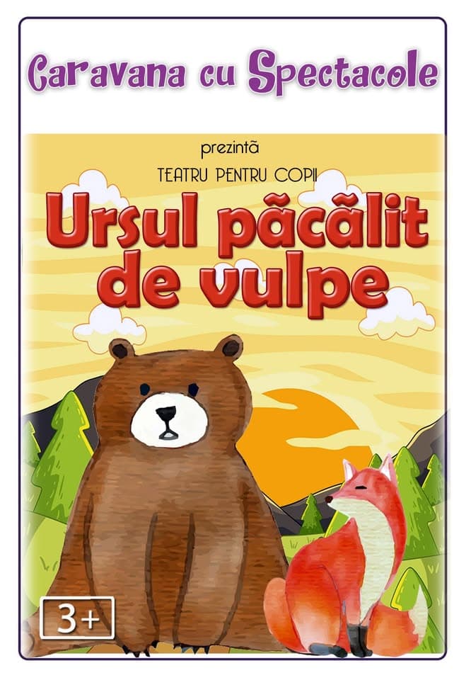 Ursul păcălit de vulpe – teatru pentru copii @ Terasa Florilor | SECTORUL 2