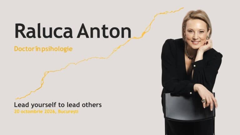 Workshop Raluca ANTON – Lead yourself to lead others (RO)