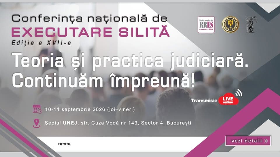 Conferința Națională de Executare Silită, ediția a XVII-a