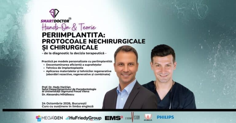 Workshop „Periimplantita: Protocoale Nechirurgicale și Chirurgicale” – București
