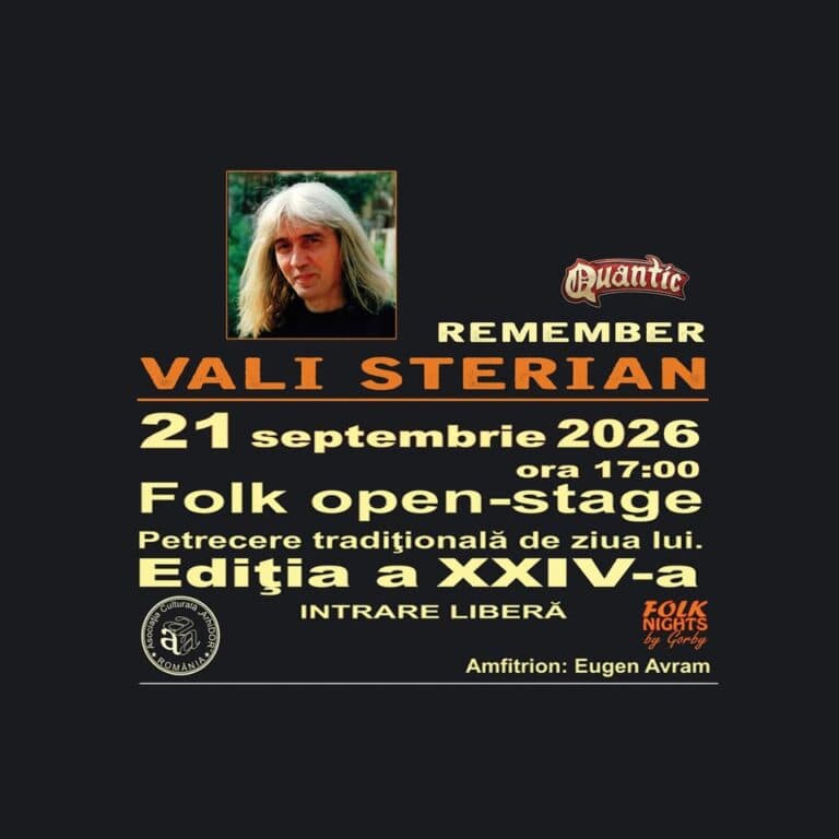 Remember Vali Sterian – Ediţia XXIV Quantic  · București