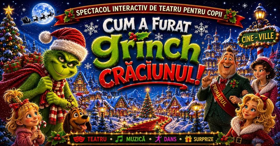 CUM A FURAT GRINCH CRĂCIUNUL - Bucuresti
