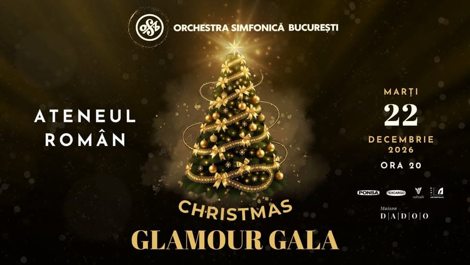 Christmas Glamour Gala cu Orchestra Simfonică București