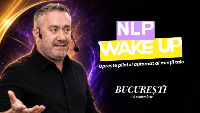 NLP Wake Up Unplugged · București, 5–6 septembrie