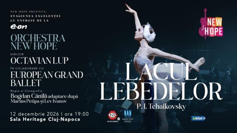 “Lacul Lebedelor” – Balet și orchestră Live în Cluj-Napoca