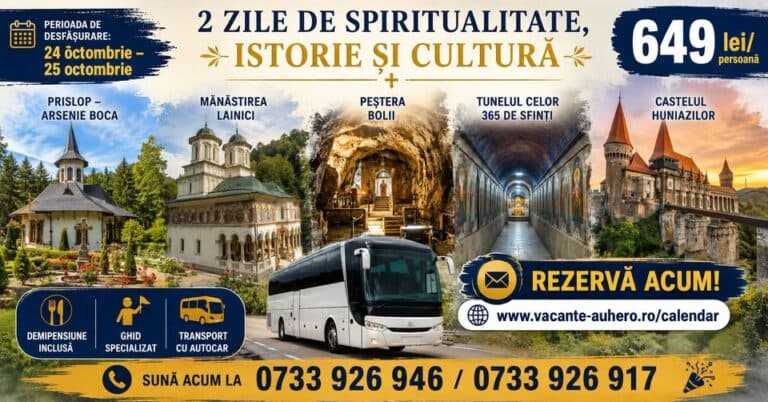 Prislop-Arsenie Boca, Mănăstirea Lainici, Peștera Bolii, Tunelul celor 365 de sfinţi și Castelul Hun