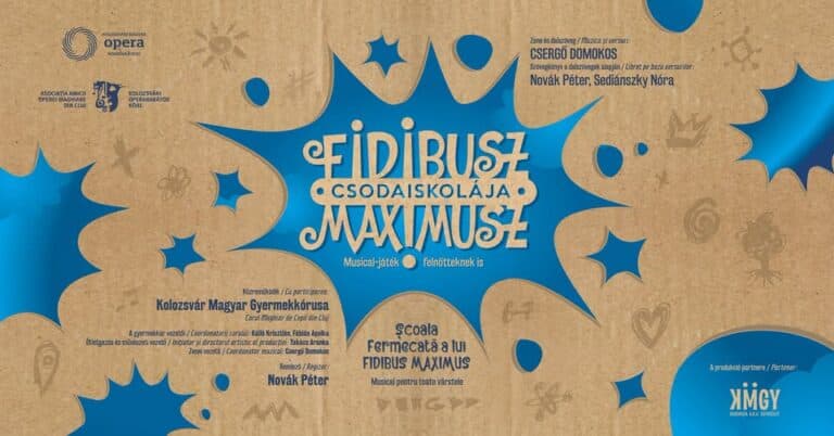 CSERGŐ DOMOKOS: FIDIBUSZ MAXIMUSZ CSODAISKOLÁJA | ȘCOALA FERMECATĂ  A LUI FIDIBUS MAXIMUS