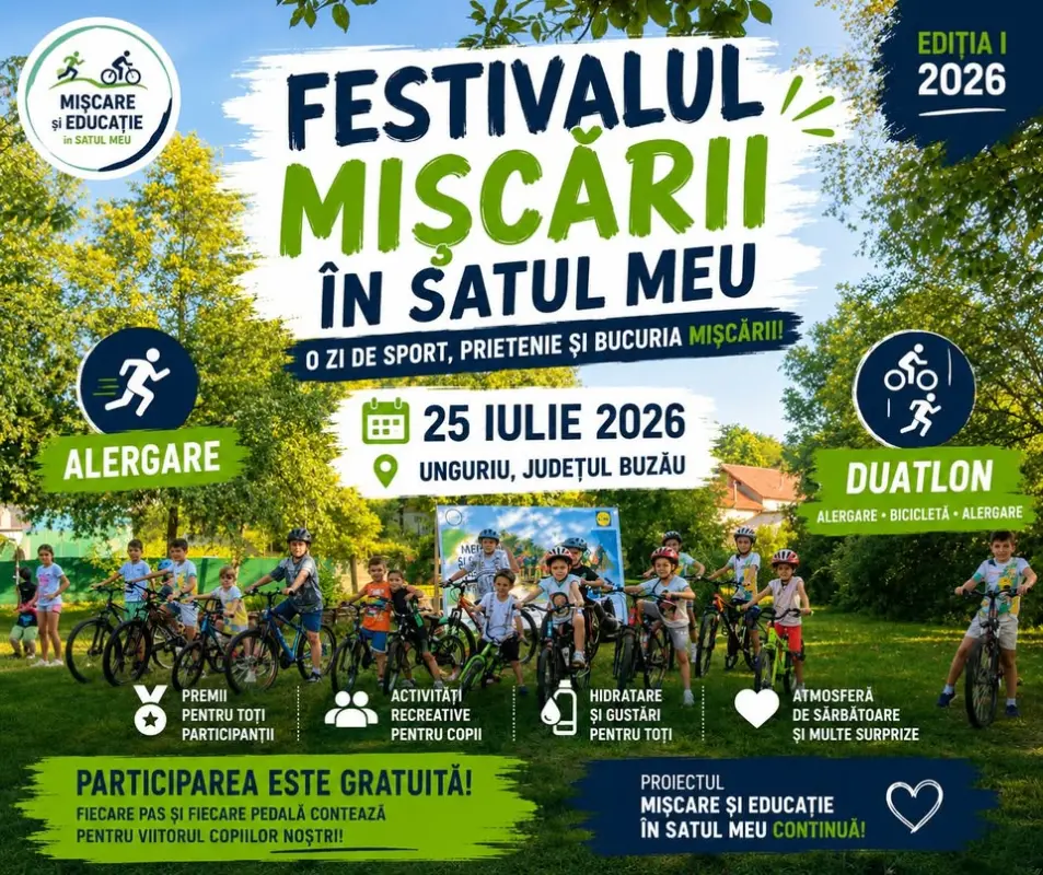 Festivalul Mișcării în Satul Meu – Ediția I 2026