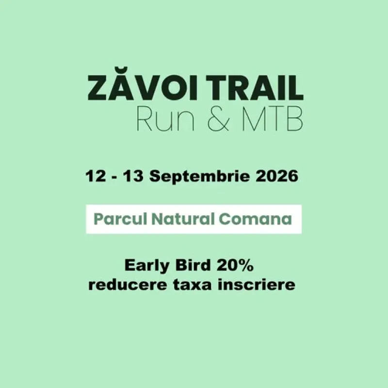 Zăvoi Trail Comana 2026
