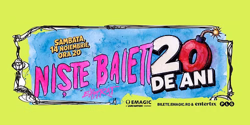 NISTE BAIETI - aniversare 20 de ani @ Expirat Club