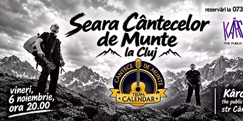 Seara cântecelor de munte la Cluj - trupa CALEnDAR live