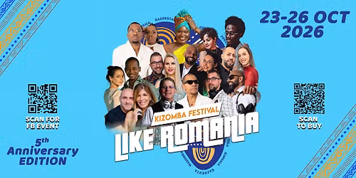 LIKE Romania 2026 - 5th Edition Anniversary - NEW Date 23-26 Oct 2026