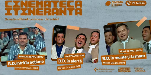 Seria Brigada Diverse la Cinemateca Itinerantă