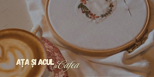 Atelier broderie personalizată la cafenea