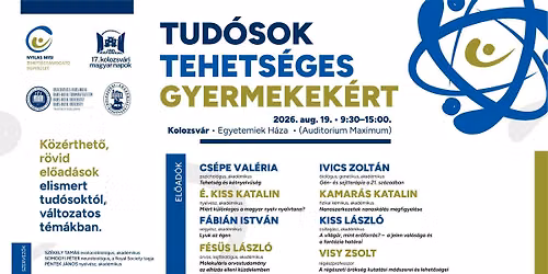 Tudósok Tehetséges Gyermekekért