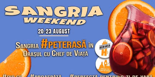 Joia la terasă in parc & o sangria I 20 august #SangriaWeekend