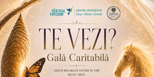 Gală Caritabilă Vertical Freedom. TE VEZI?