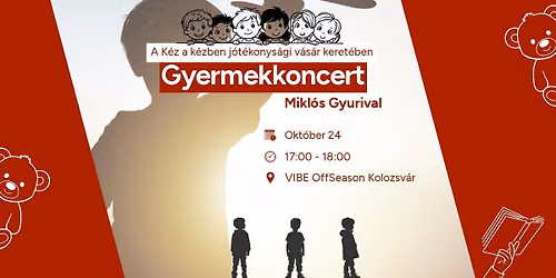 Gyermekkoncert Miklós Gyurival