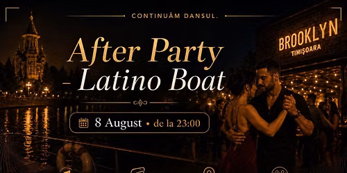 🌙 After Party – Latino Boat 🌙