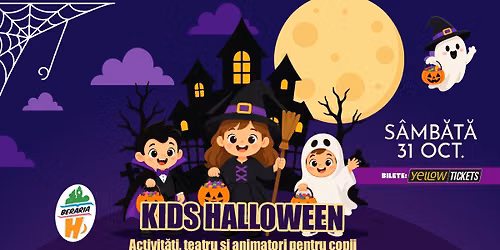 Kids Halloween – Activități, teatru și animatori pentru copii