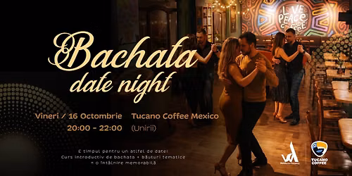 Bachata Date Night | Workshop de bachata pentru cupluri | 16 octombrie 2026