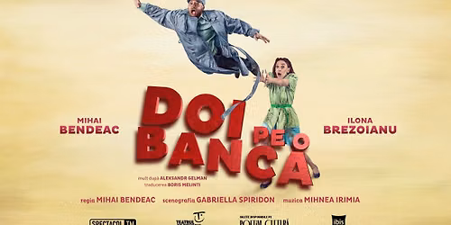 CLUJ-NAPOCA: Doi pe o bancǎ // Mihai Bendeac - Ilona Brezoianu